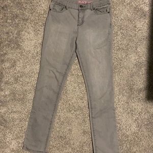 Plain grey jeans